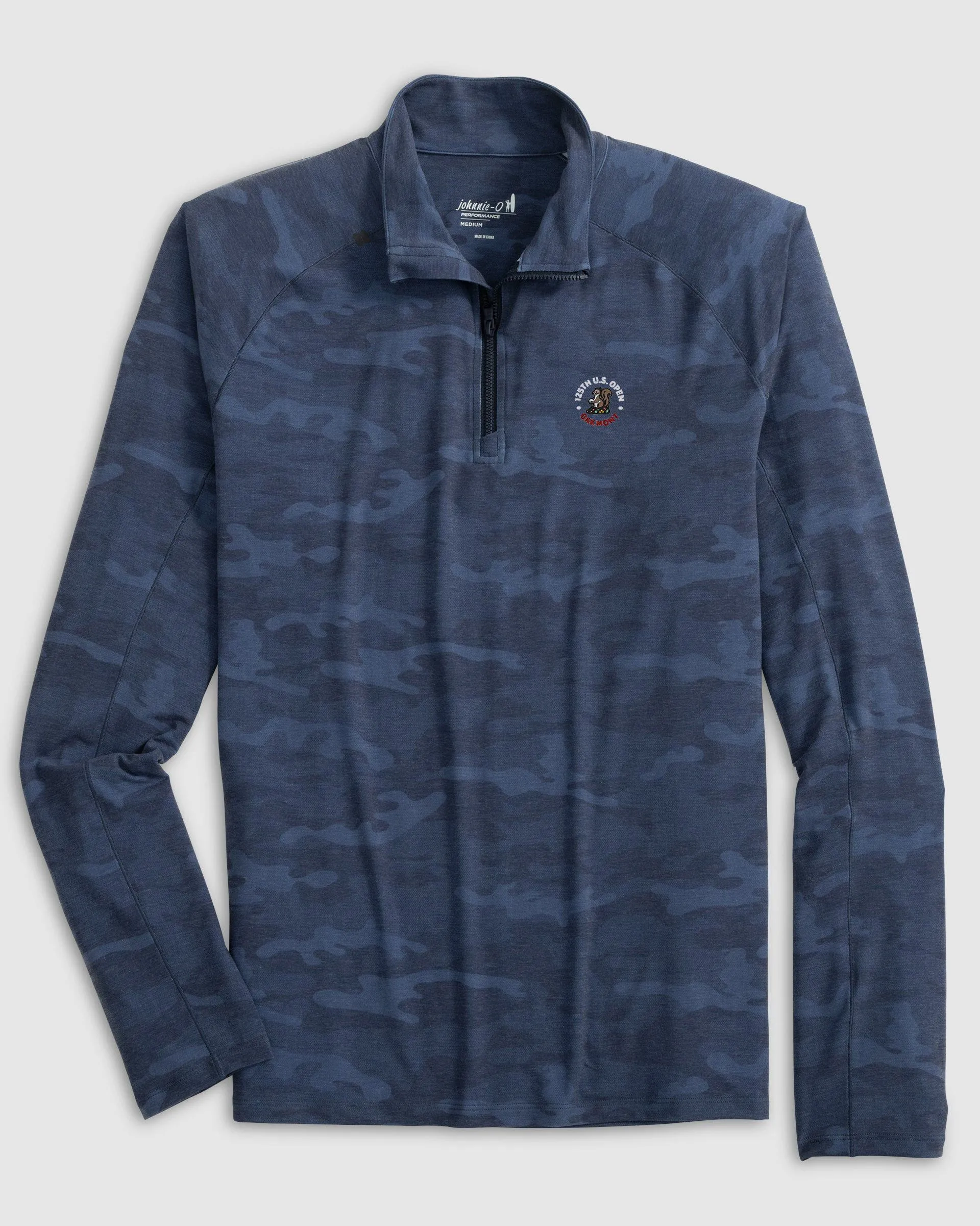 125th U.S. Open Patton Performance Camo 1/4 Zip Pullover