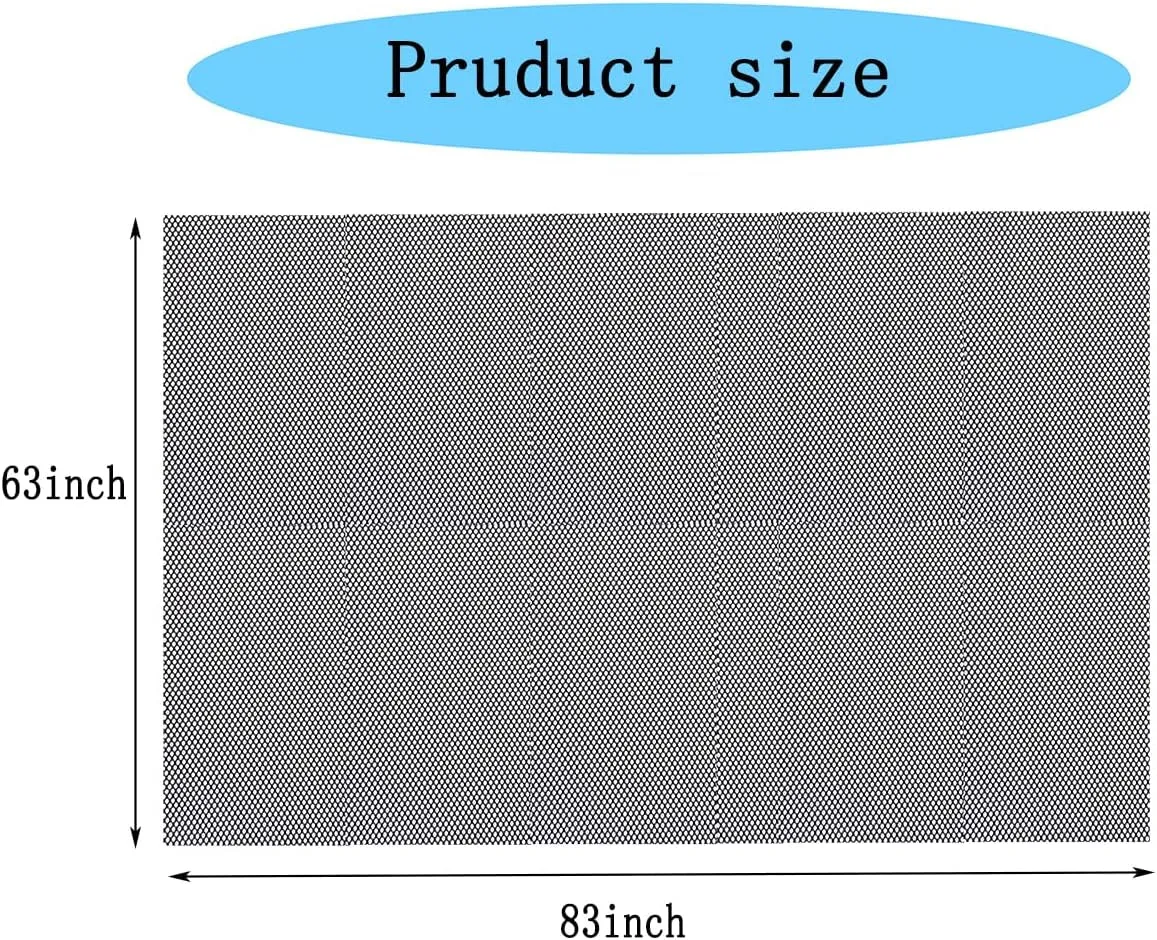 63X83 INCH Black Mesh Fabric, Nylon Netting Fabric for Sewing, Backpack Pocket, Mesh Bag, Netting Clothes