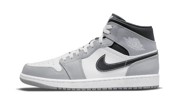 AIR JORDAN 1 MID LIGHT SMOKE GREY ANTHRACITE