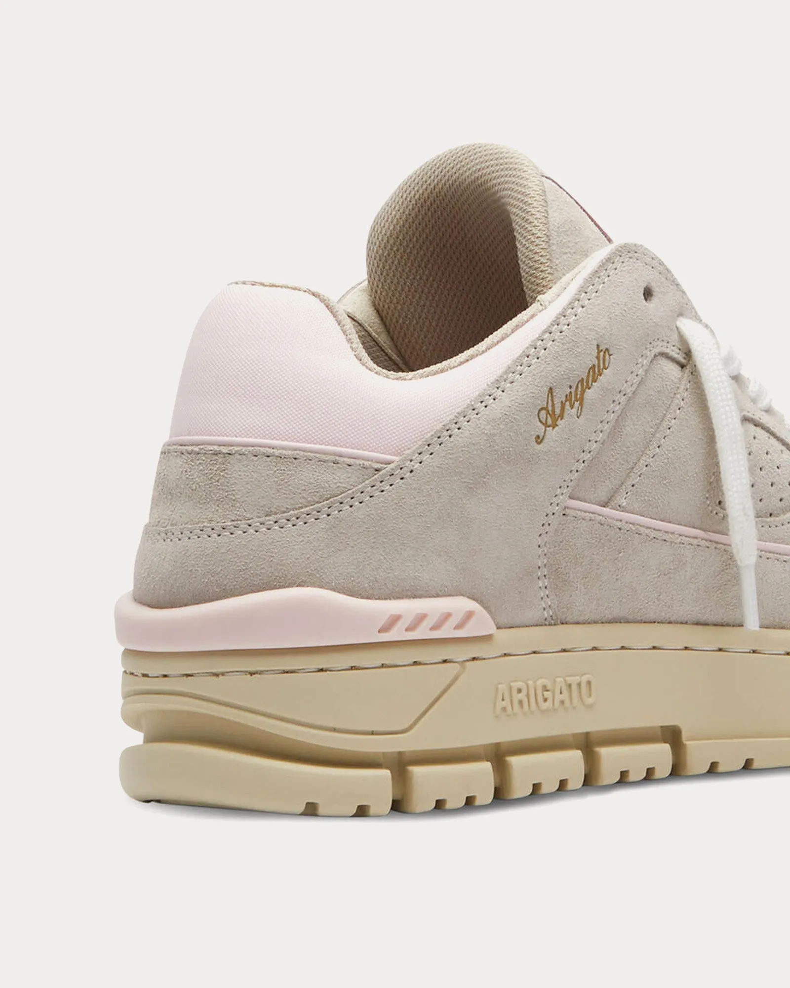 Area Lo Taupe / Light Pink Low Top Sneakers