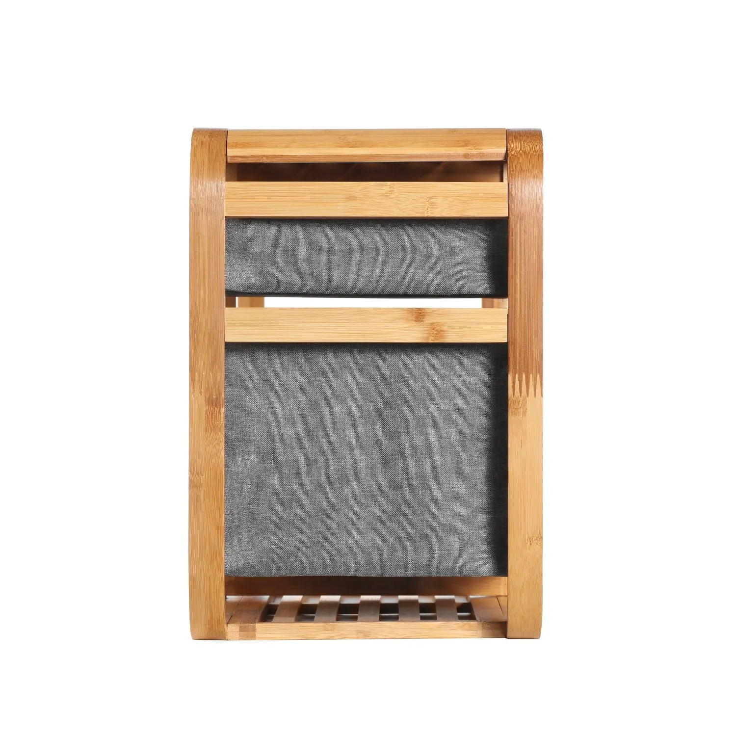 Bamboo Shoe Rack Storage Bench