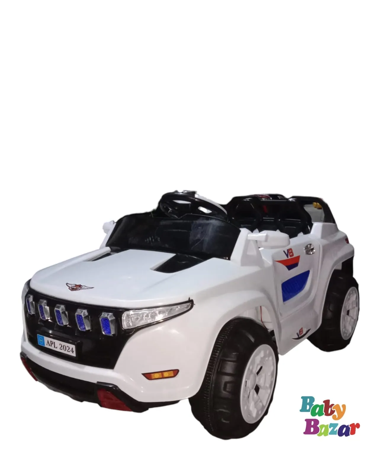 Battery Operated Police Character Jeep (M)