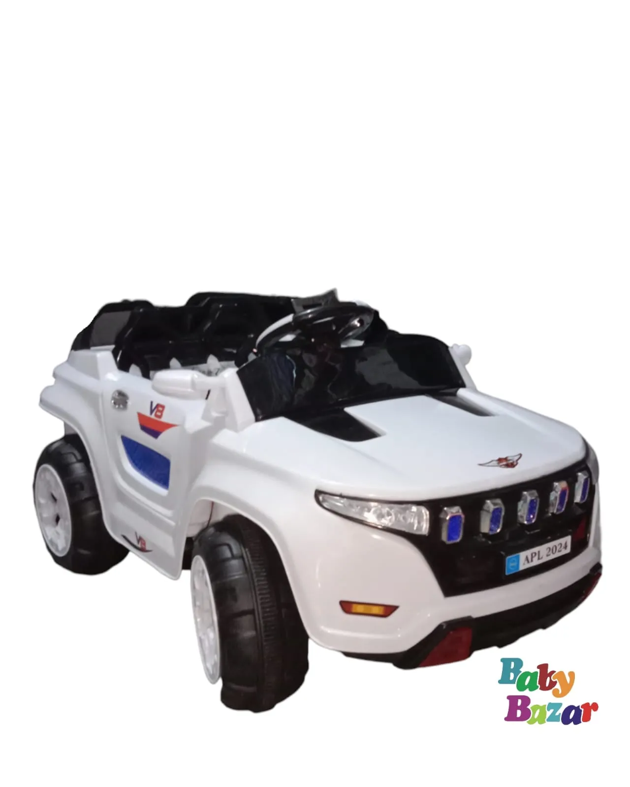 Battery Operated Police Character Jeep (M)