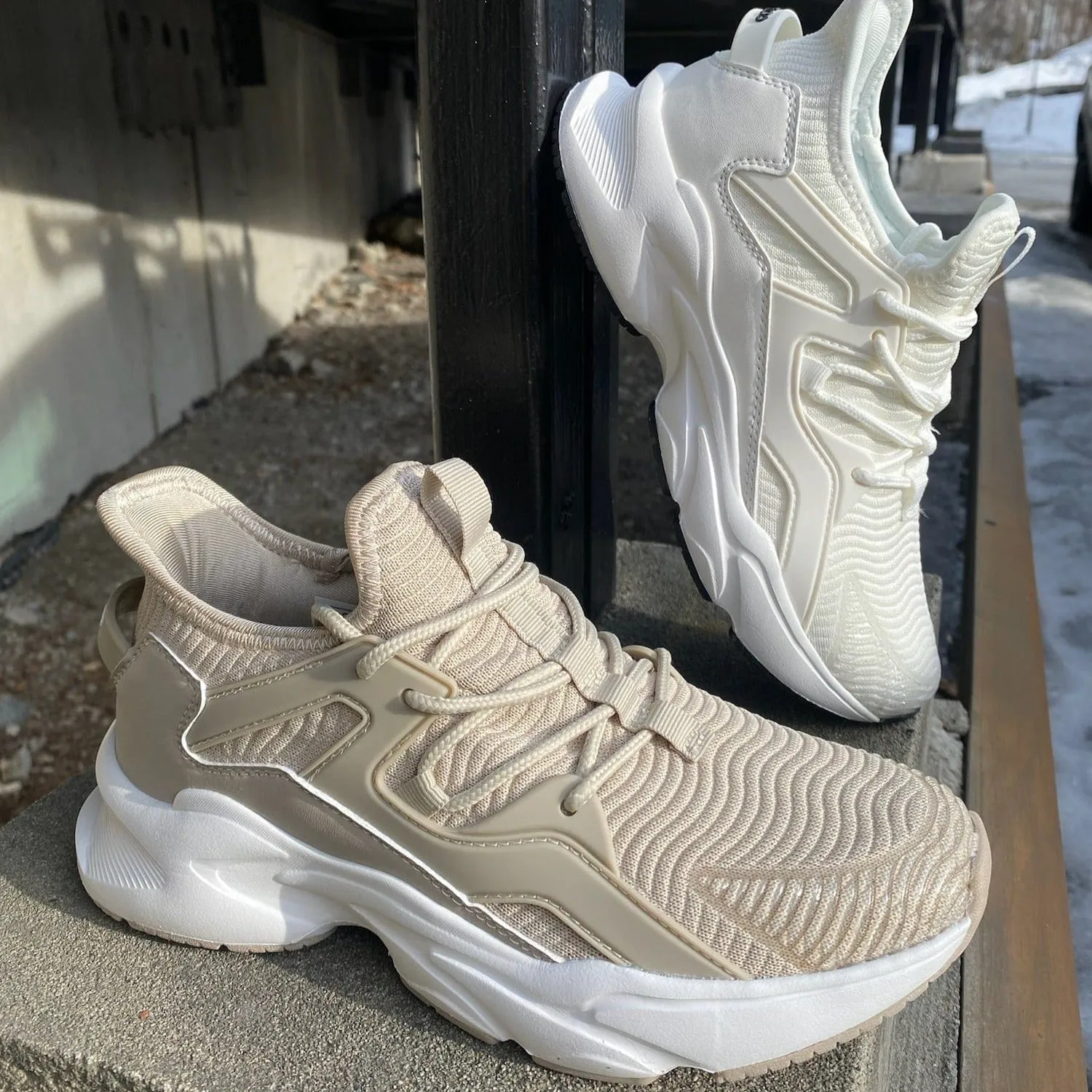 Bergen sneaker | Beige