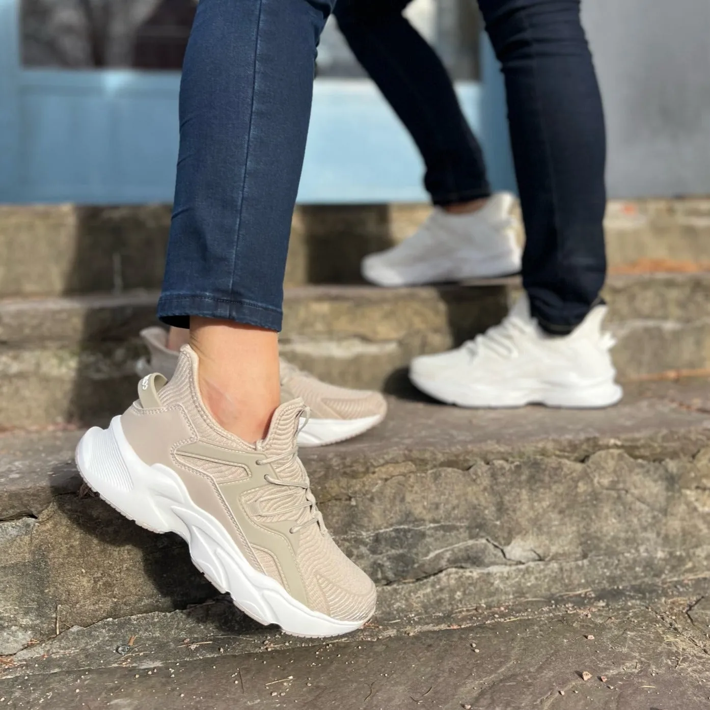 Bergen sneaker | Beige