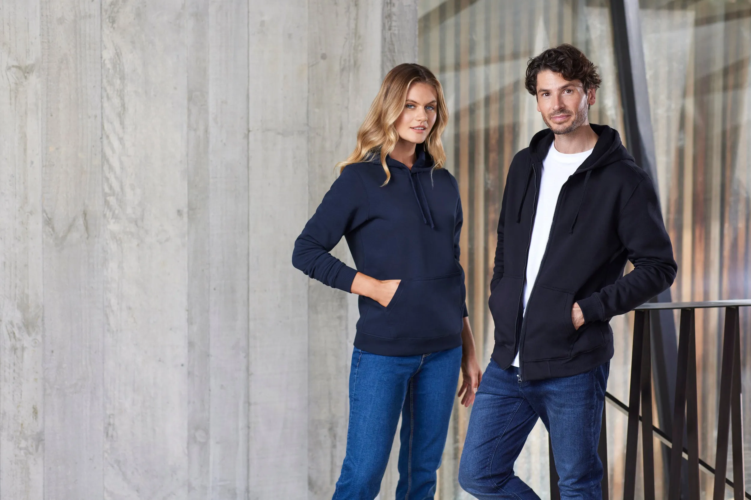 Biz Collection SW762M Mens Full Zip Hoodie