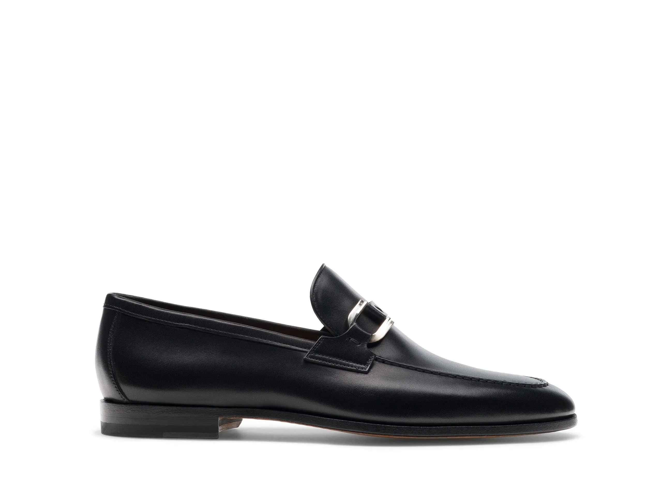 Black Leather Eudora Buckle Loafers - Comfort First Edition - AW24