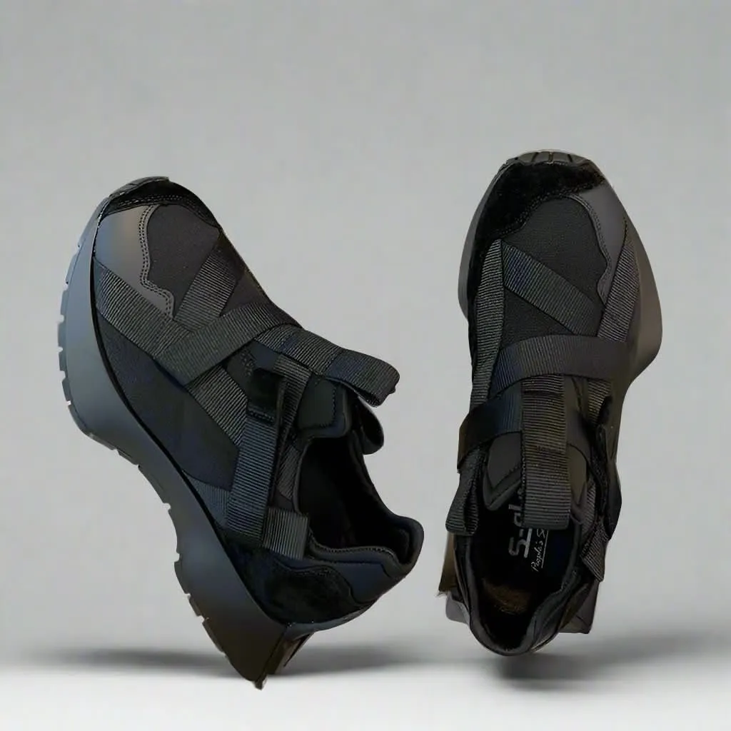 Black Trainers | Women's | Off-Black Shoes
