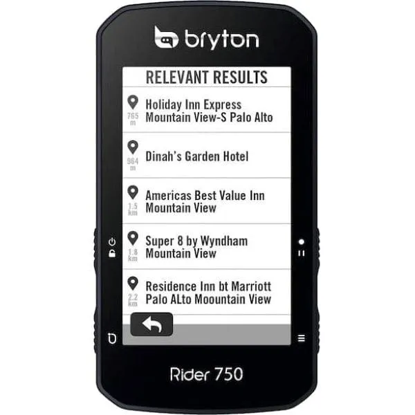Bryton Rider 750 T GPS Cycling Computer