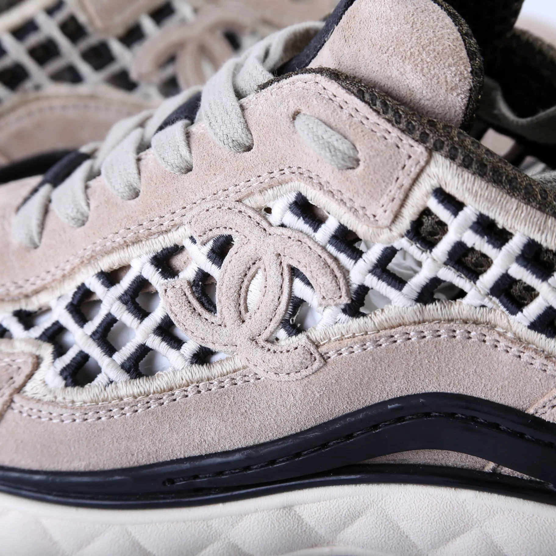 CC Embroidered Trainers Size 36