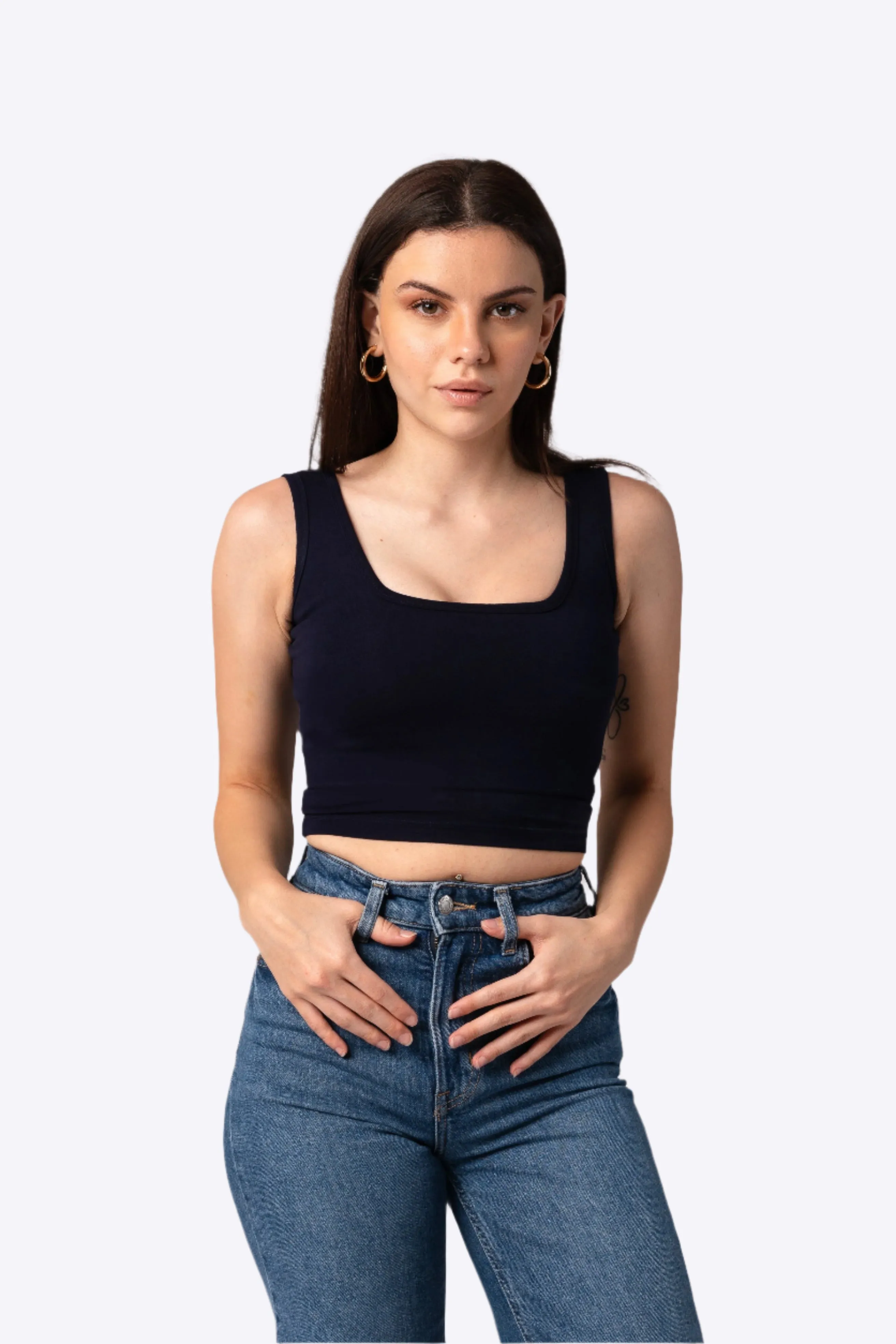 Chill & Chic: The Essential Crop Top
