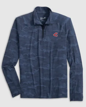 Cleveland Guardians Patton Performance Camo 1/4 Zip - Cooperstown Logo