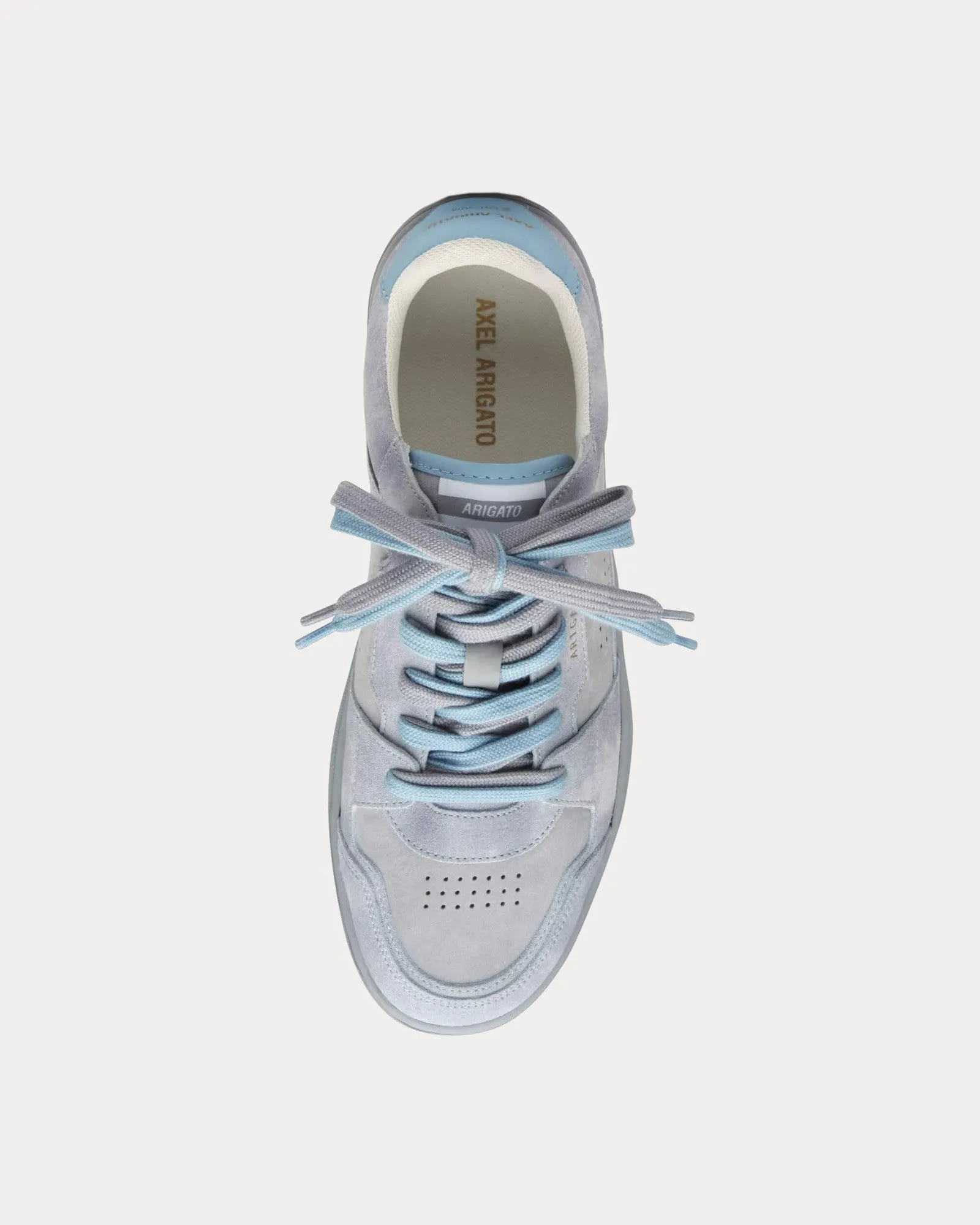 Dice Lo Grey / Light Blue Low Top Sneakers