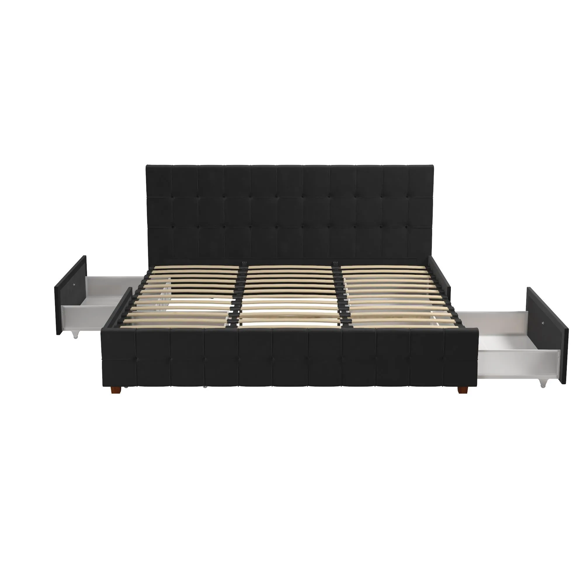 Elizabeth Upholstered Bed with Storage
