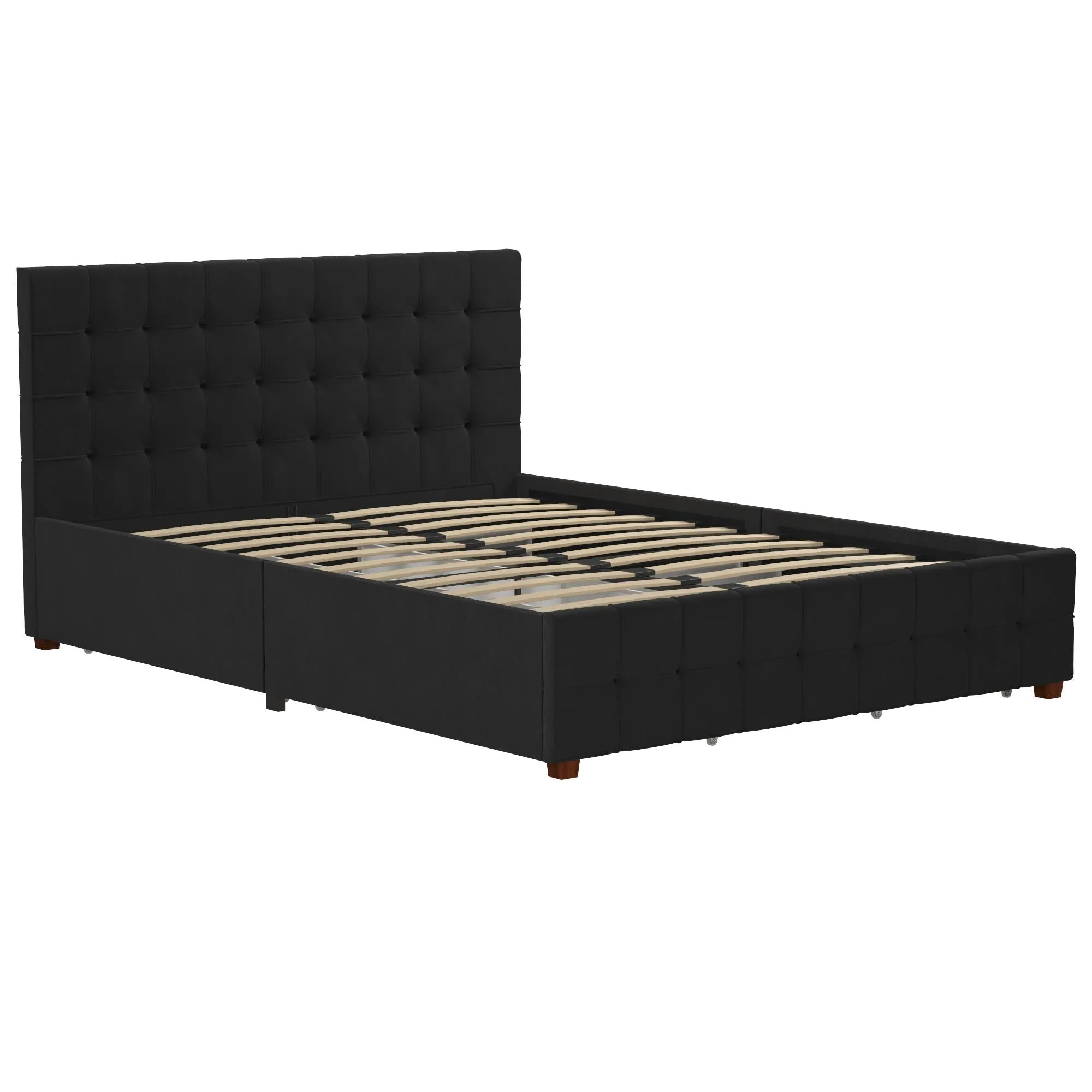 Elizabeth Upholstered Bed with Storage