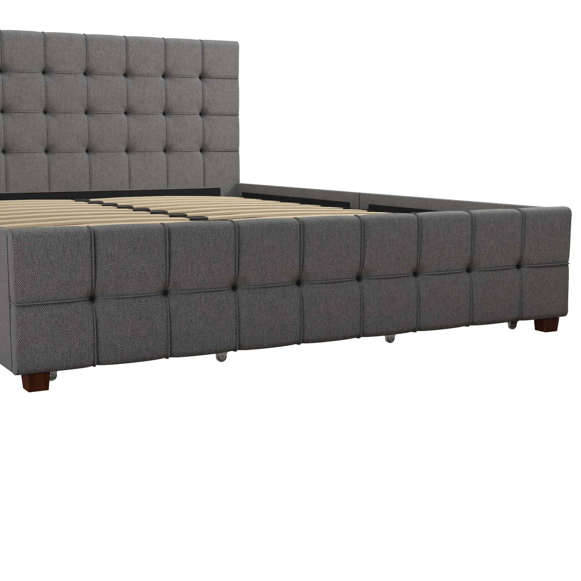 Elizabeth Upholstered Bed with Storage
