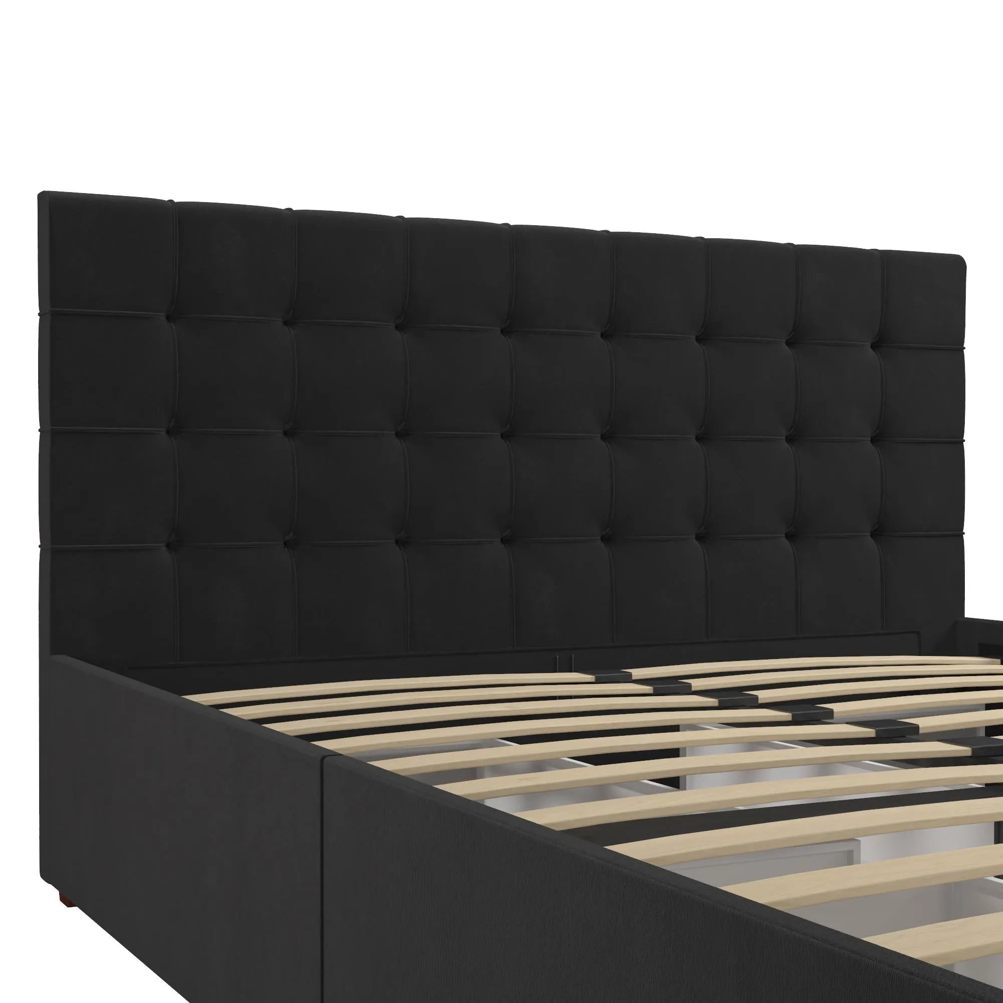 Elizabeth Upholstered Bed with Storage