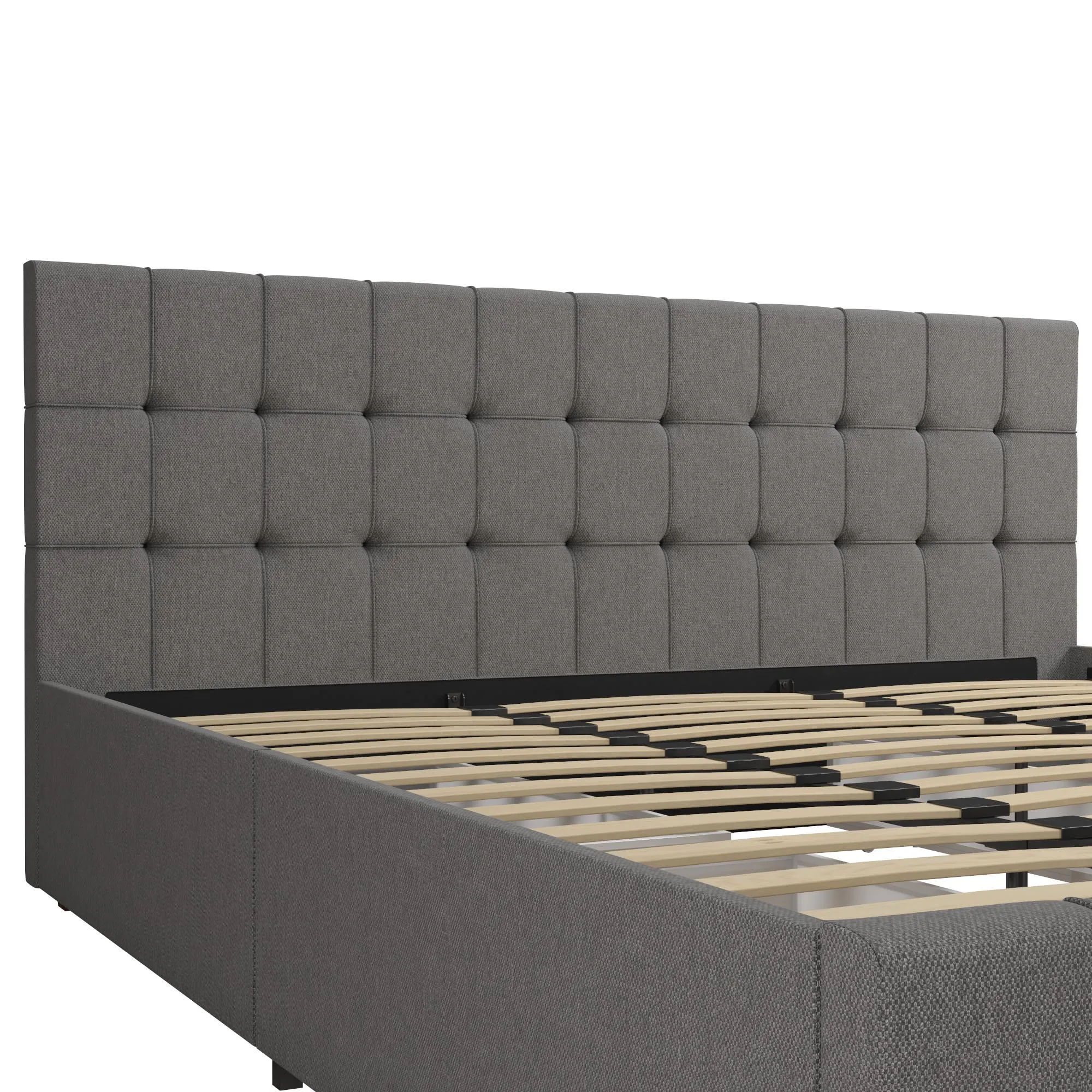 Elizabeth Upholstered Bed with Storage