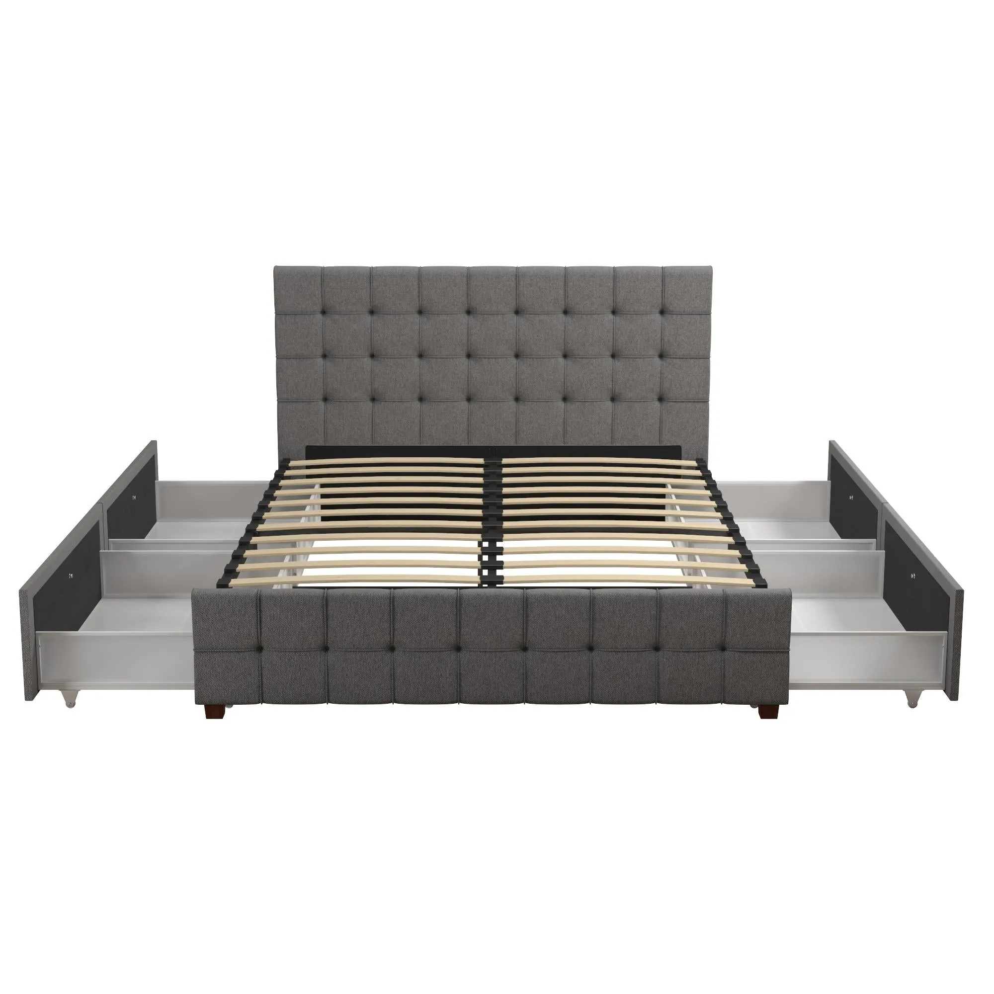 Elizabeth Upholstered Bed with Storage