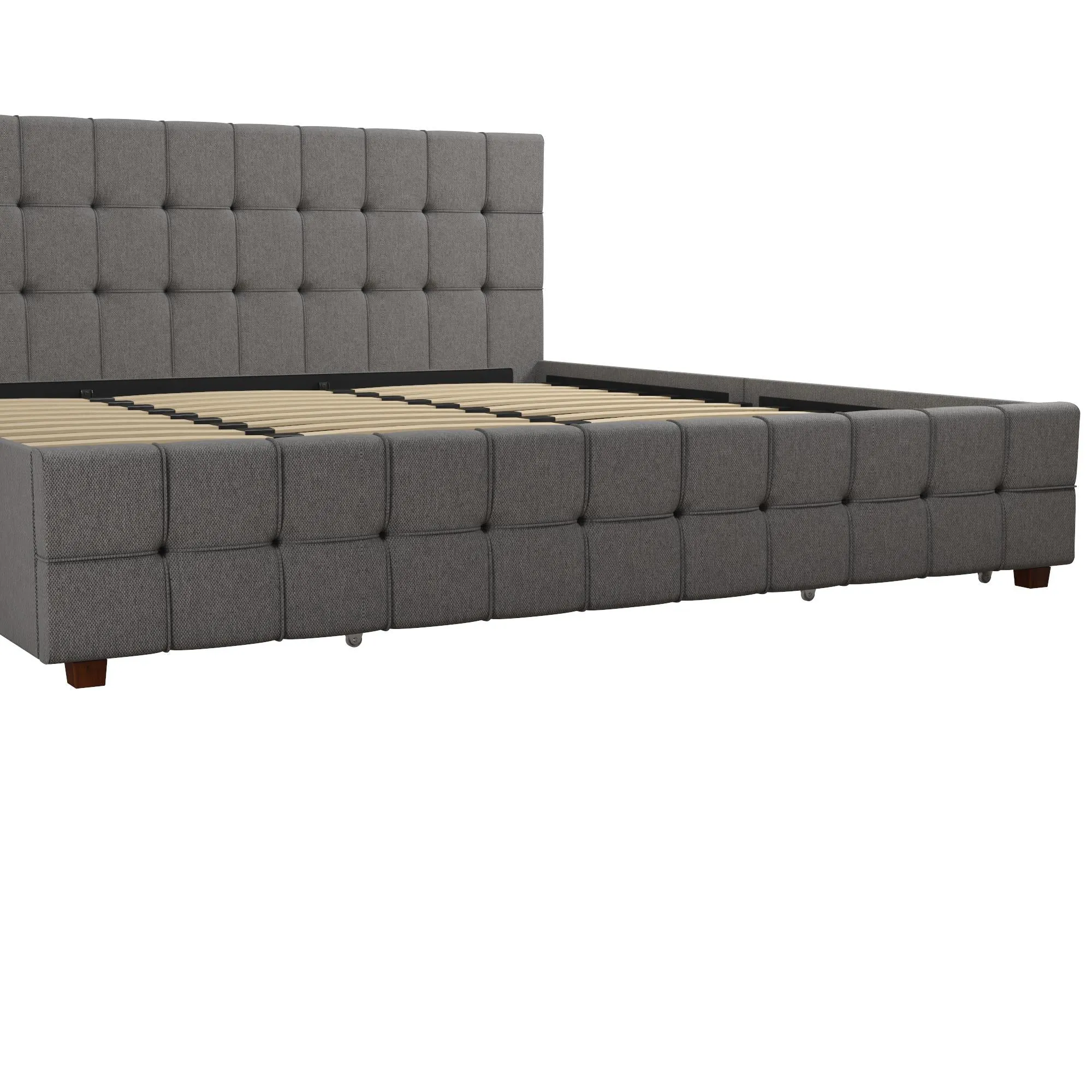 Elizabeth Upholstered Bed with Storage