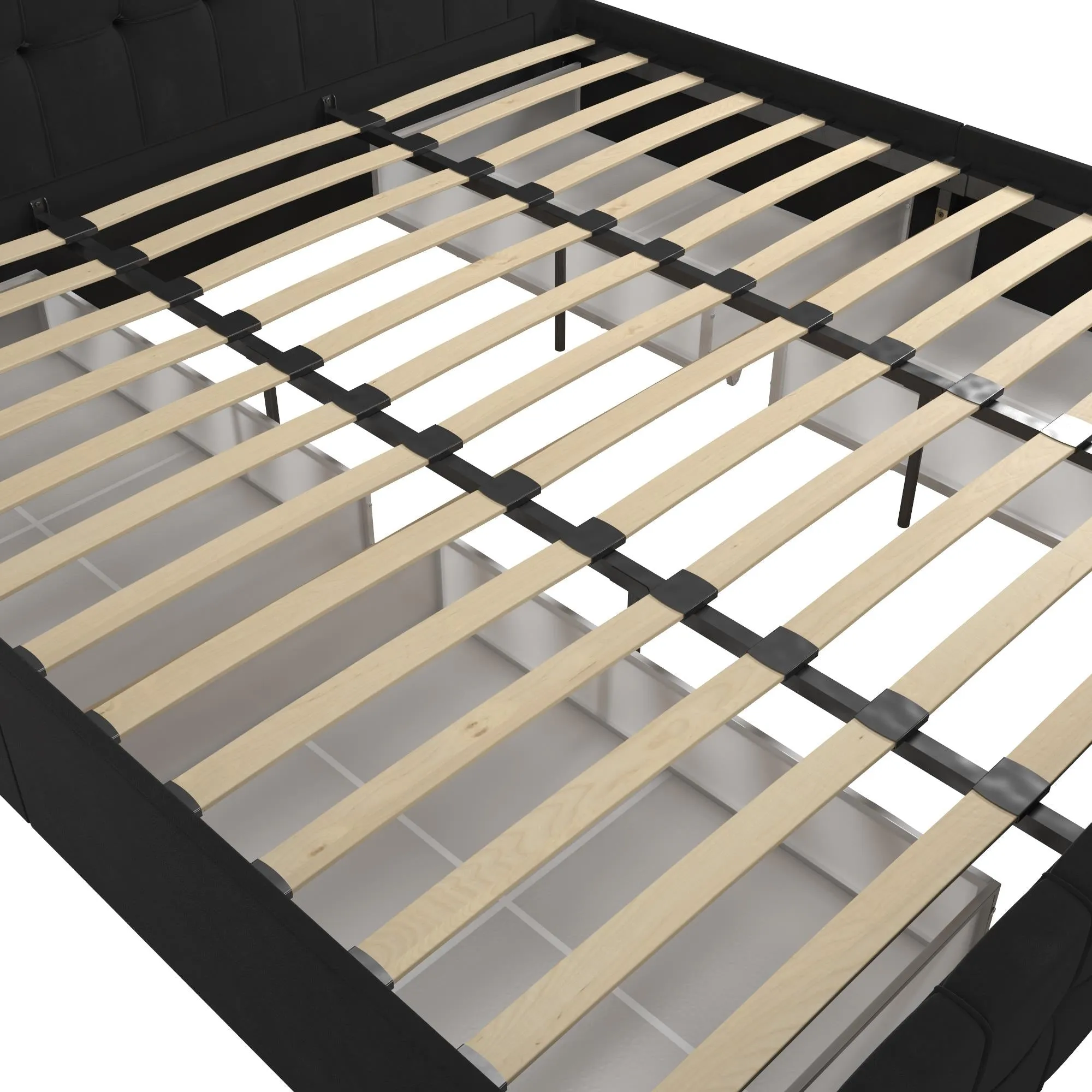 Elizabeth Upholstered Bed with Storage