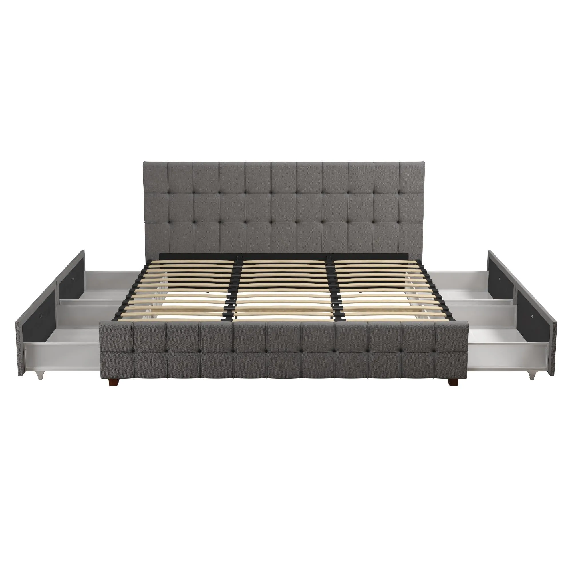 Elizabeth Upholstered Bed with Storage