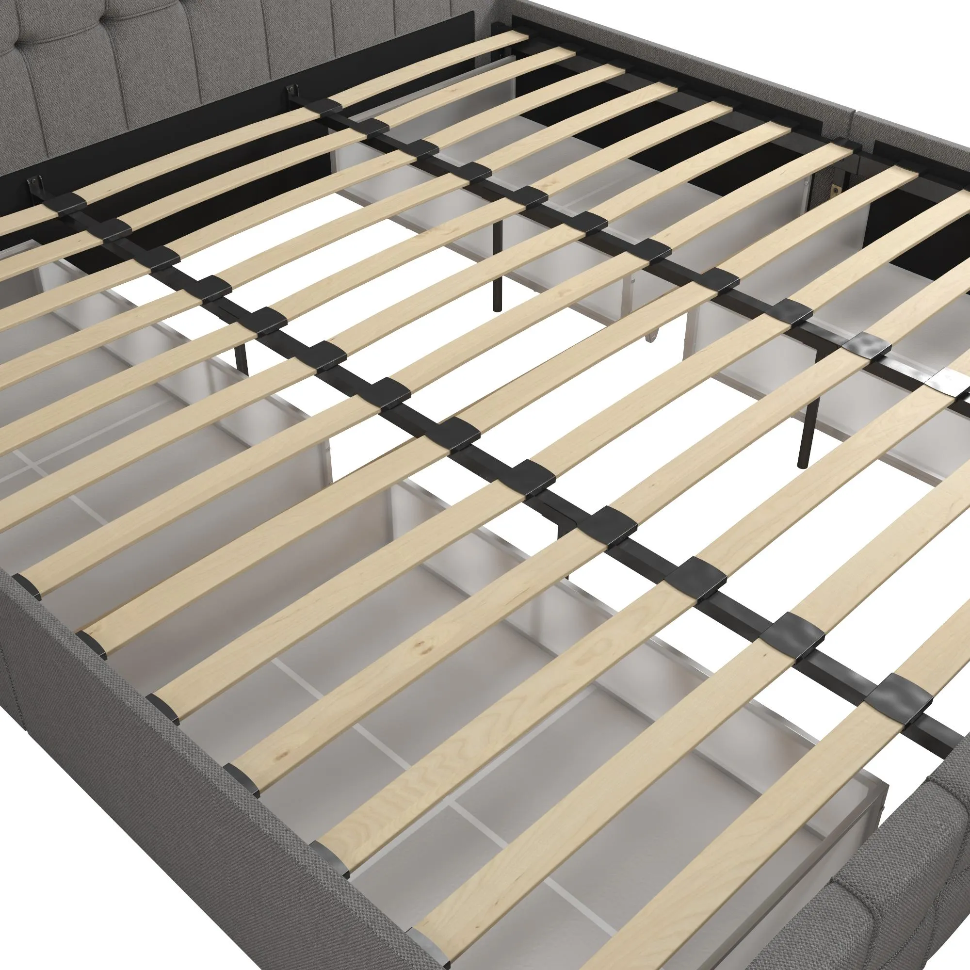 Elizabeth Upholstered Bed with Storage