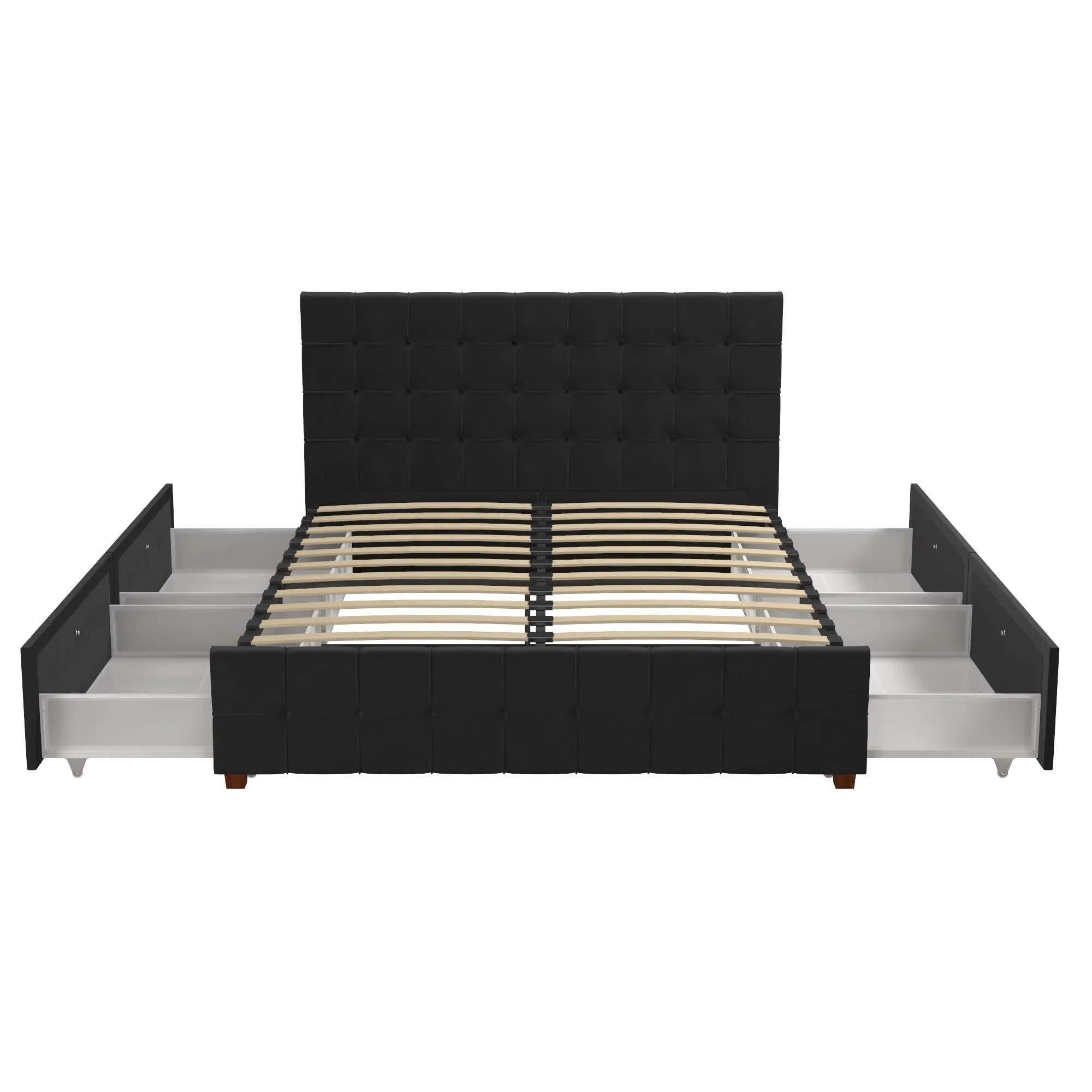 Elizabeth Upholstered Bed with Storage