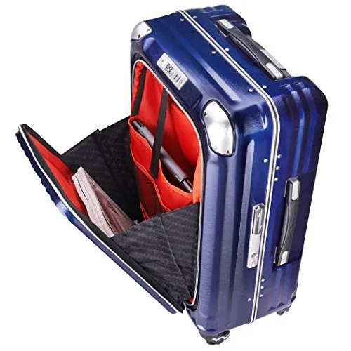 Enkloze X2 Carbon XL Bigger Carry On 24" 100% PC TSA Approved Zipperless Business Class (Matte Black)