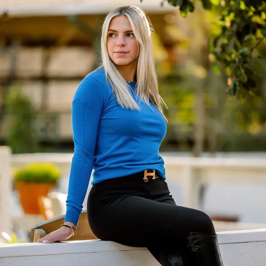 Essential Crew Neck Sweater - Neptune - Ladies
