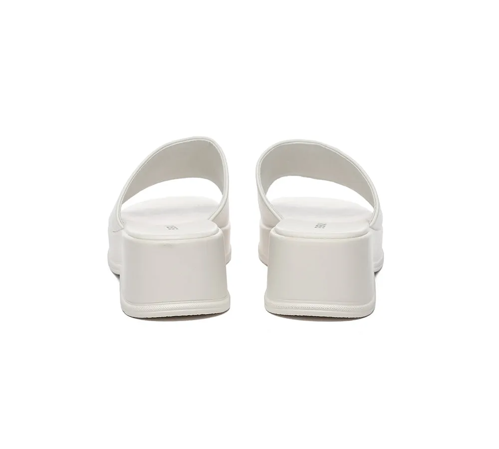 EVERAU® Women Sandal Slides Slip-on Platform Fiona