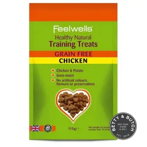 Feelwells Chicken Training Dog Treats - Healthy and Natural