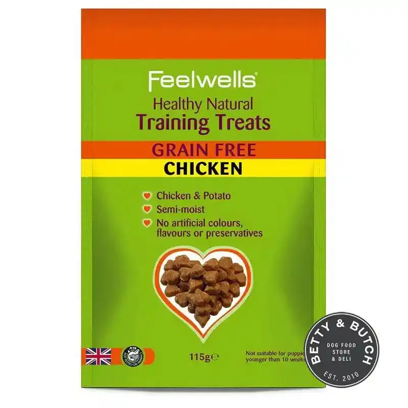 Feelwells Chicken Training Dog Treats - Healthy and Natural