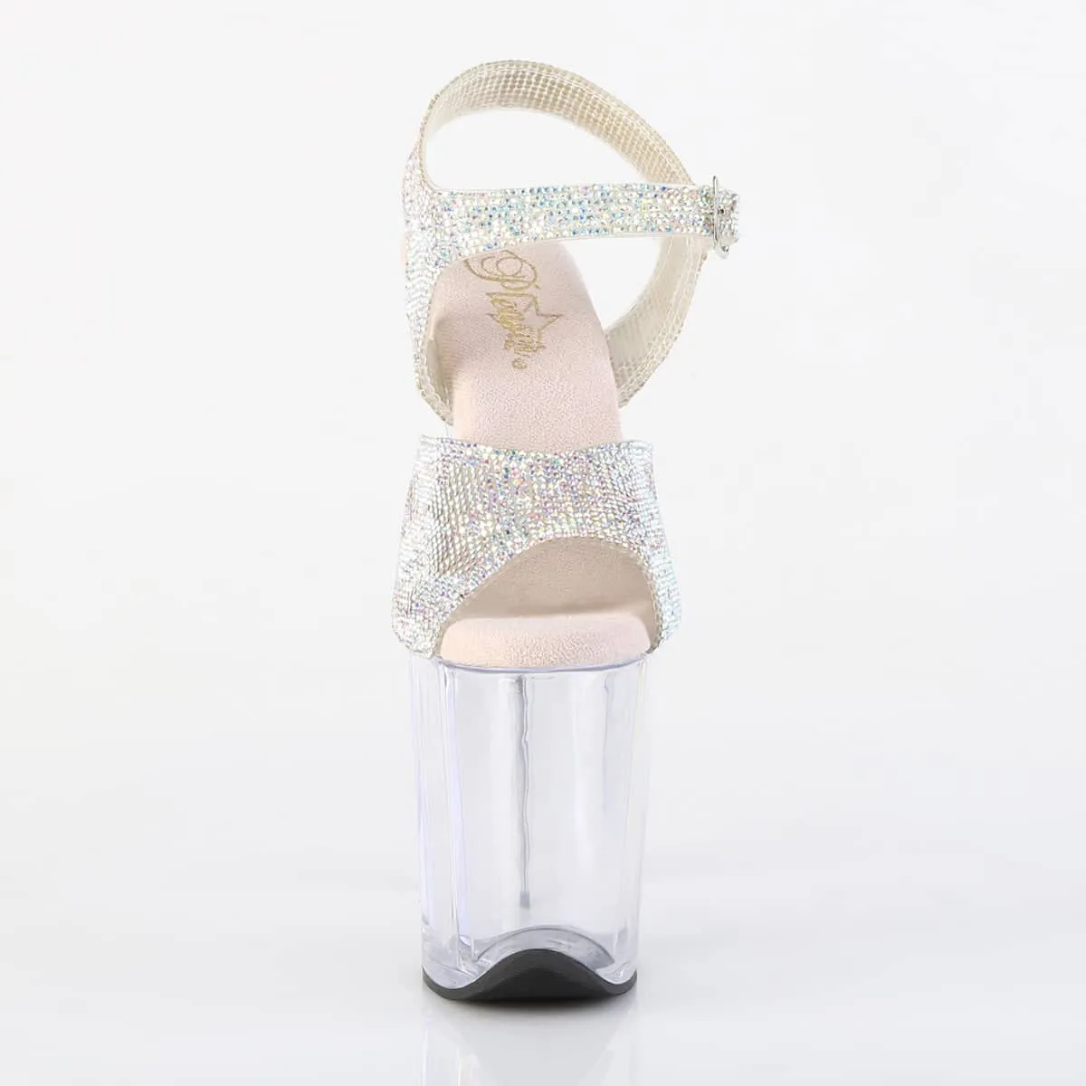 FLAMINGO-808N-RS Glitter Platform Sandal High Heel