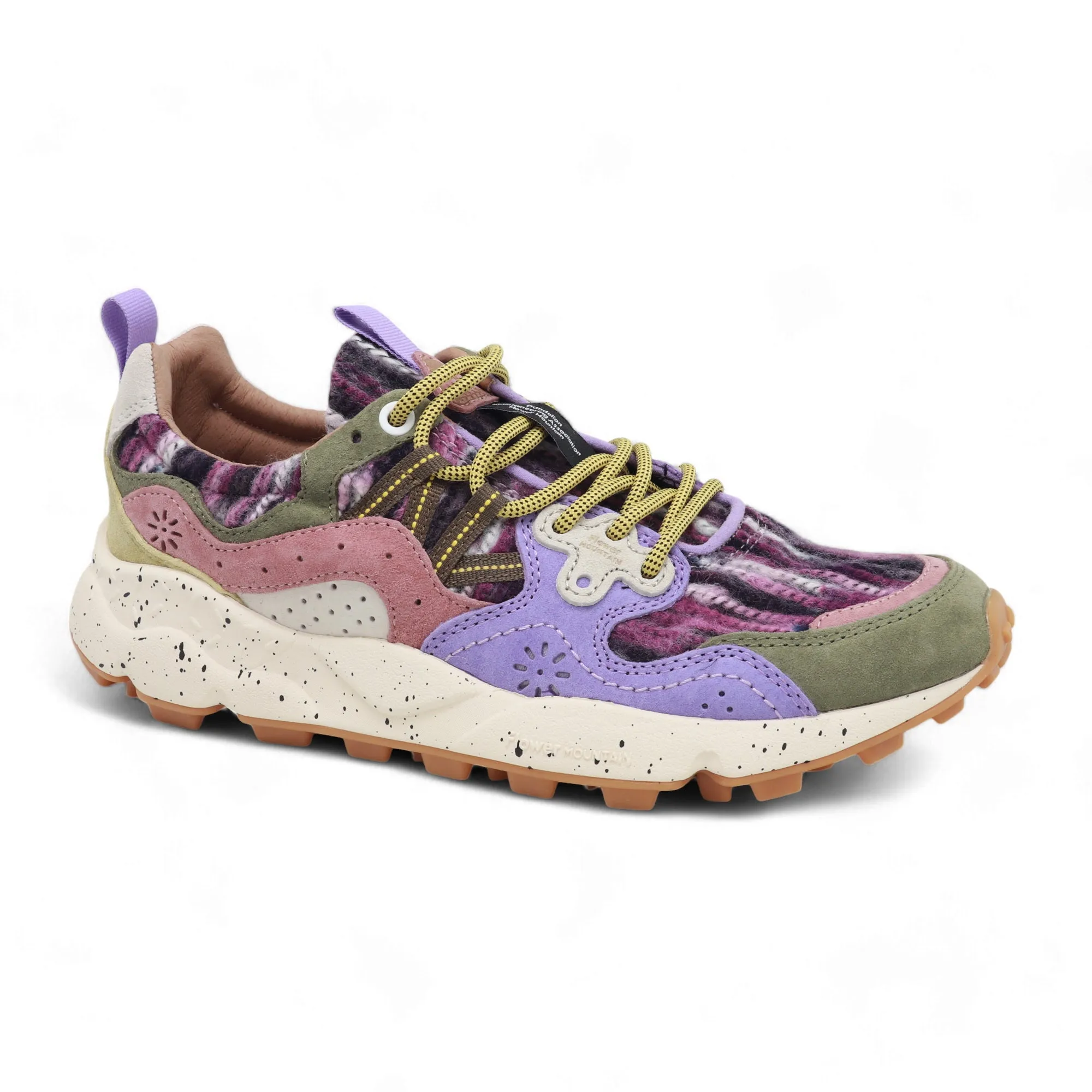 Flower Mountain Yamano 3 Light Brown Violet