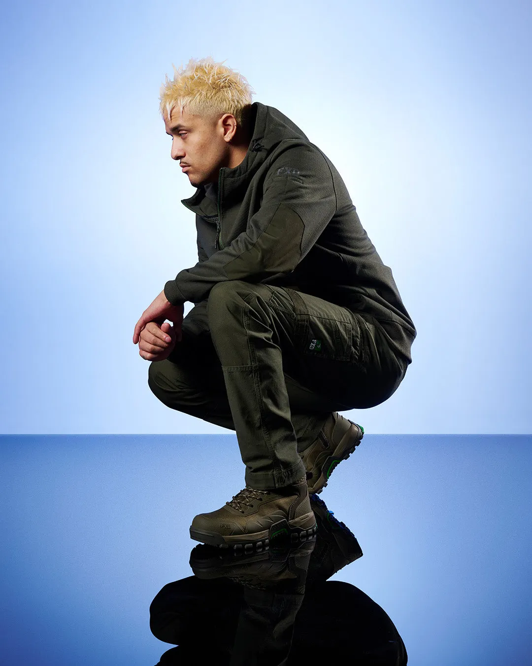 FXD WF-3 Water Resistant, Breathable - Zip Through Hoodie
