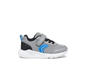 Geox Sprintye B454UC  Grey Black or Navy Royal Boys Velcro Trainers