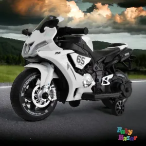 Go Super Ride On Bike R6 -White
