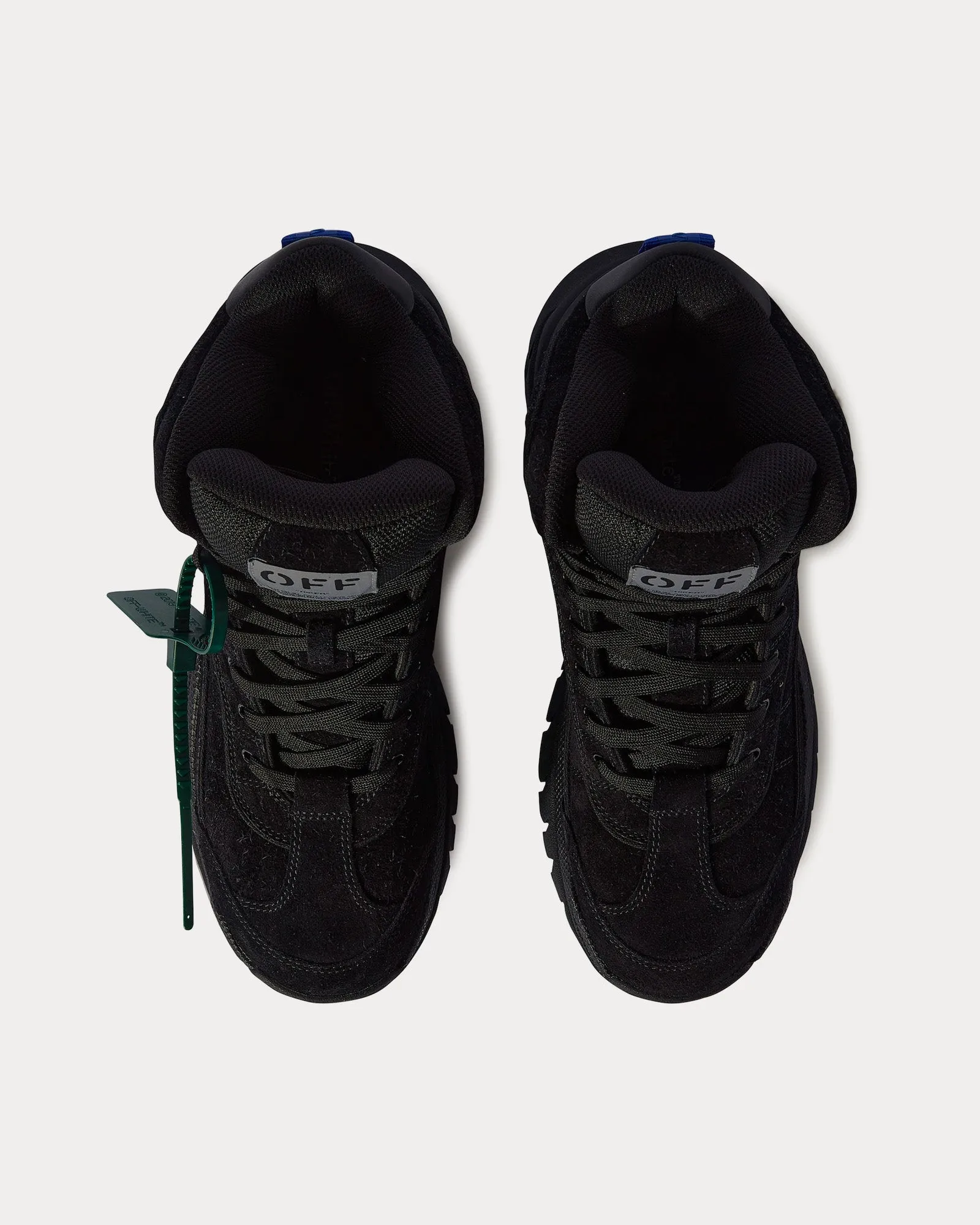 Hiker Black High Top Sneakers