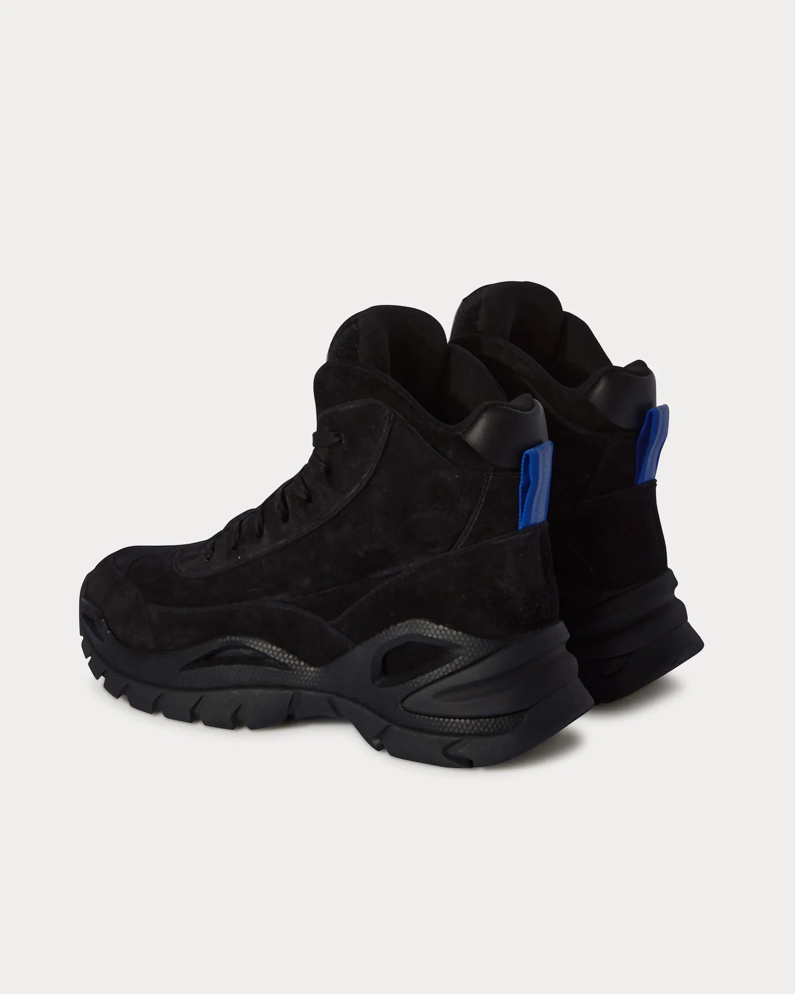Hiker Black High Top Sneakers