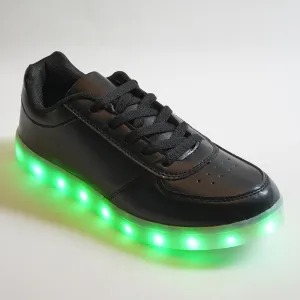 Light Me Up Sneakers - Ankle (Black)