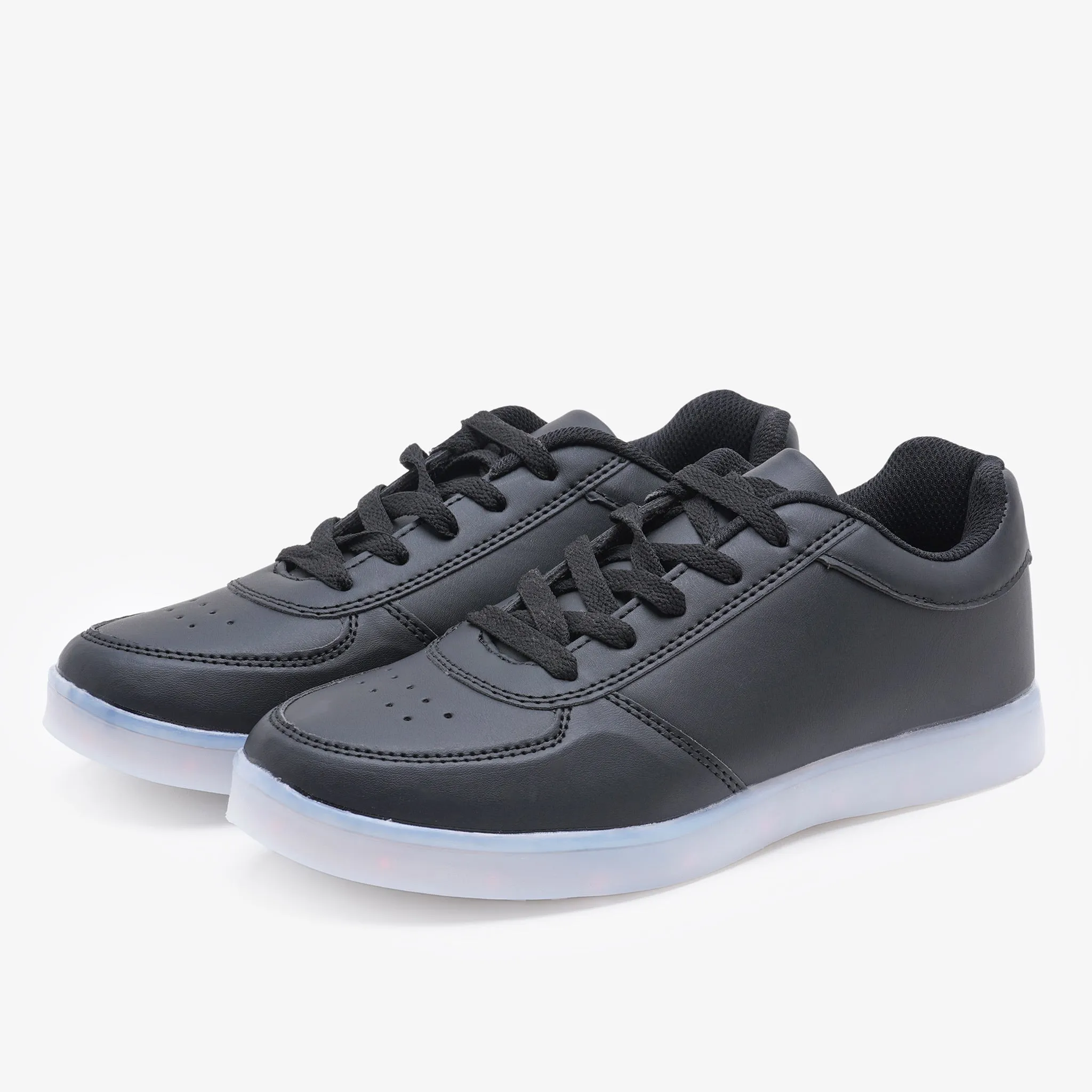 Light Me Up Sneakers - Ankle (Black)