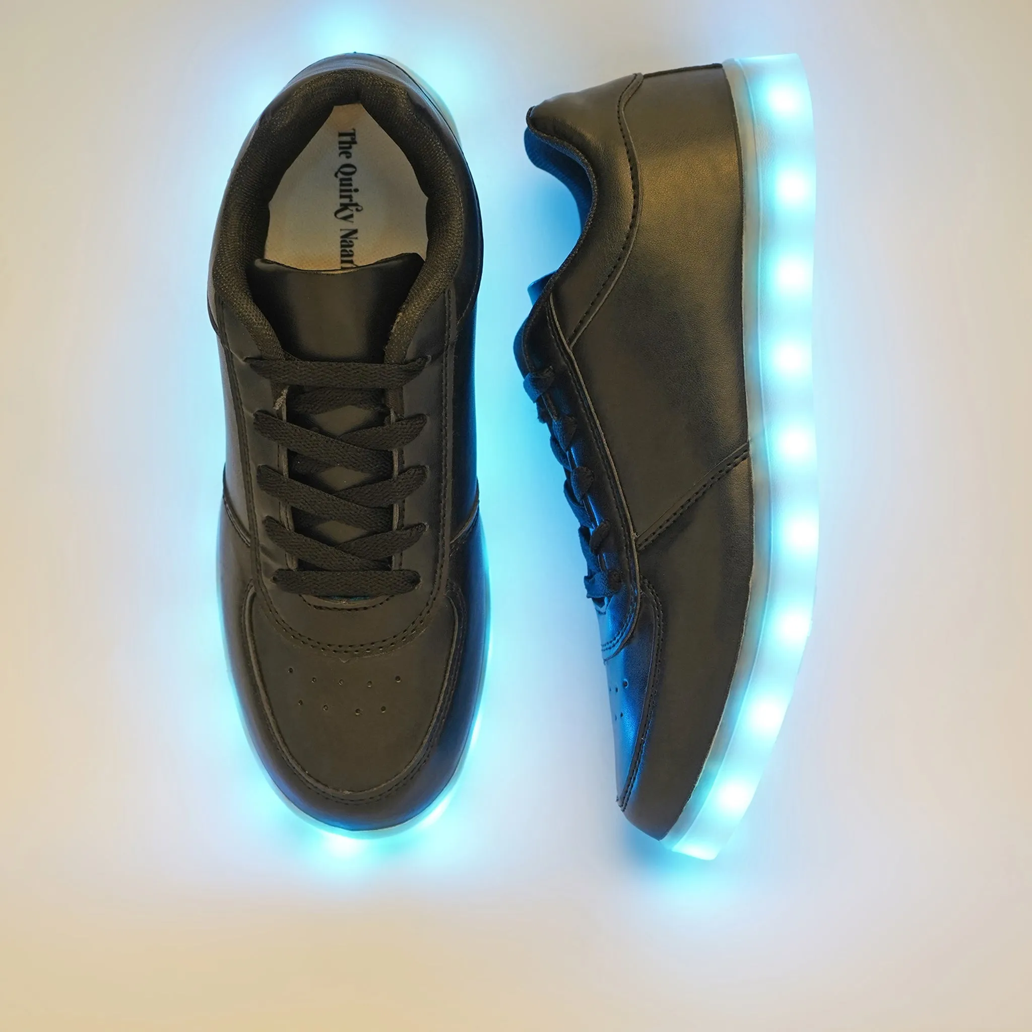 Light Me Up Sneakers - Ankle (Black)