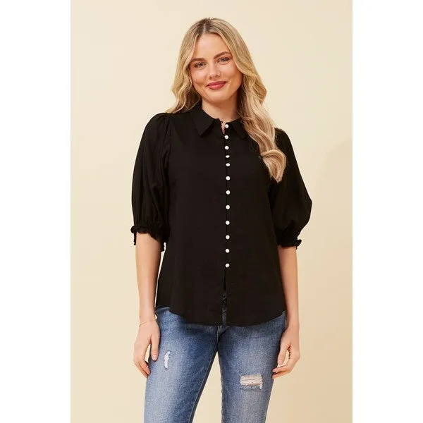 LONDYN LINEN BLEND SHIRT