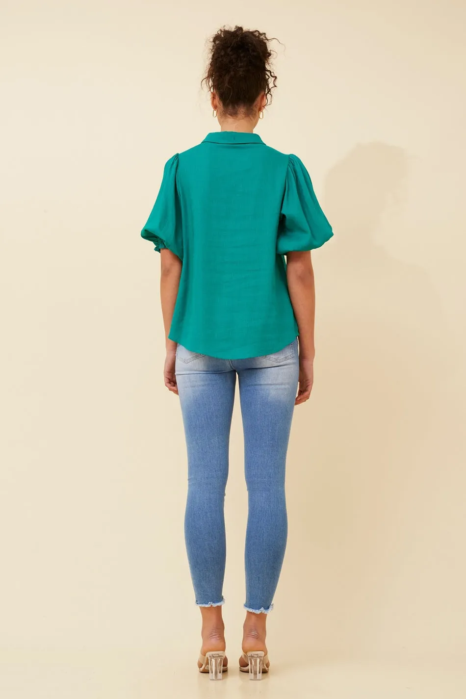 LONDYN LINEN BLEND SHIRT
