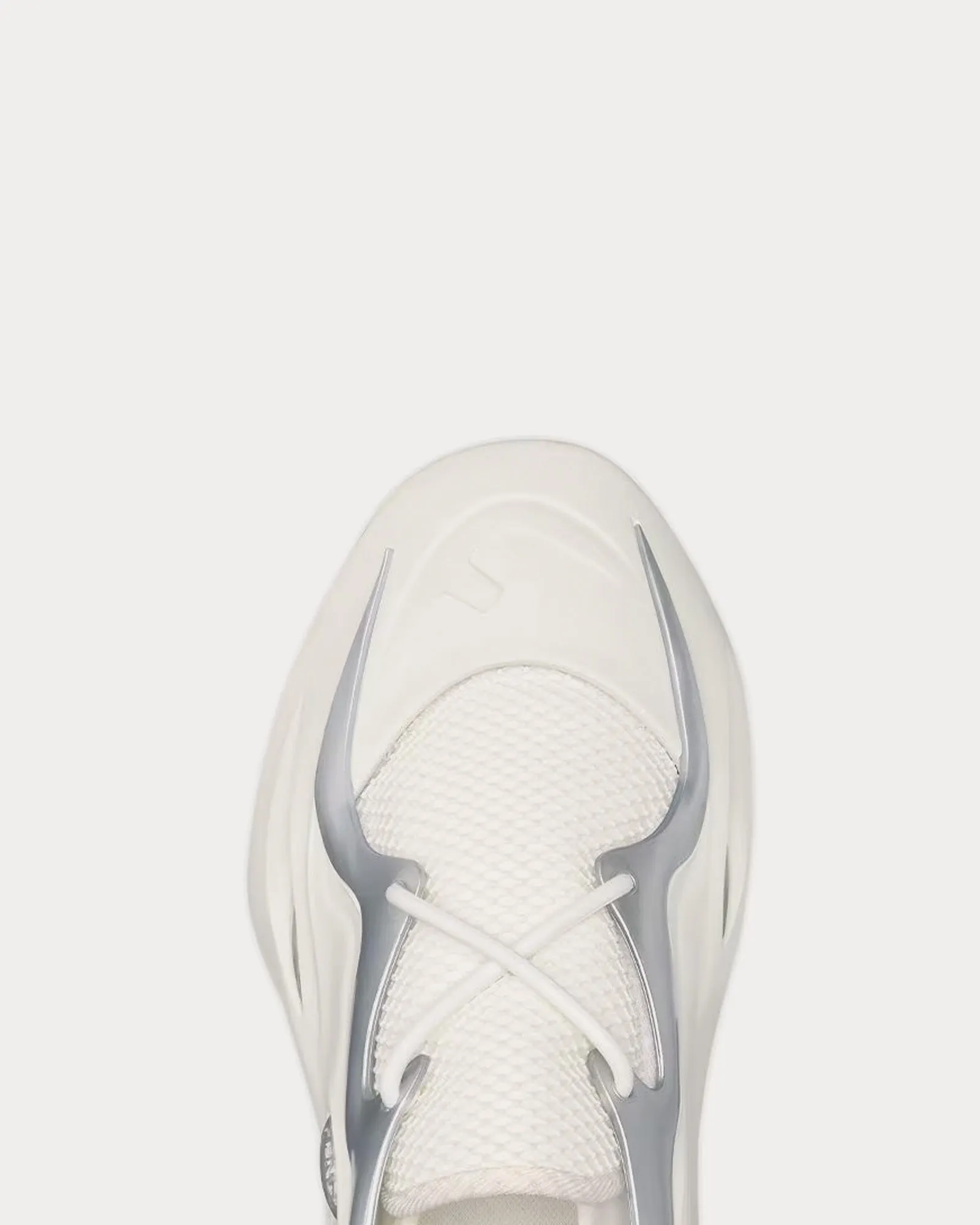 Mad Lycra White Slip On Sneakers