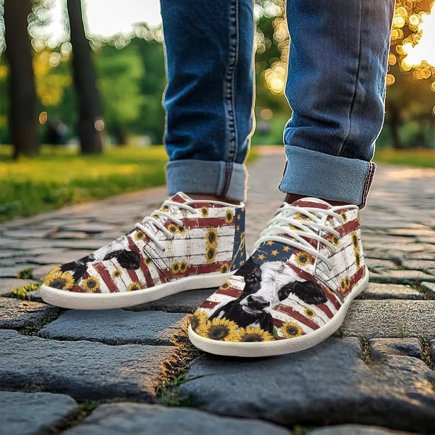 Men Fashion Low-Top Barefoot Shoes Light Waterproof Running Sneakers Casual Laces-Up Minimalist Shoe for Walking US 5-14 White Sole