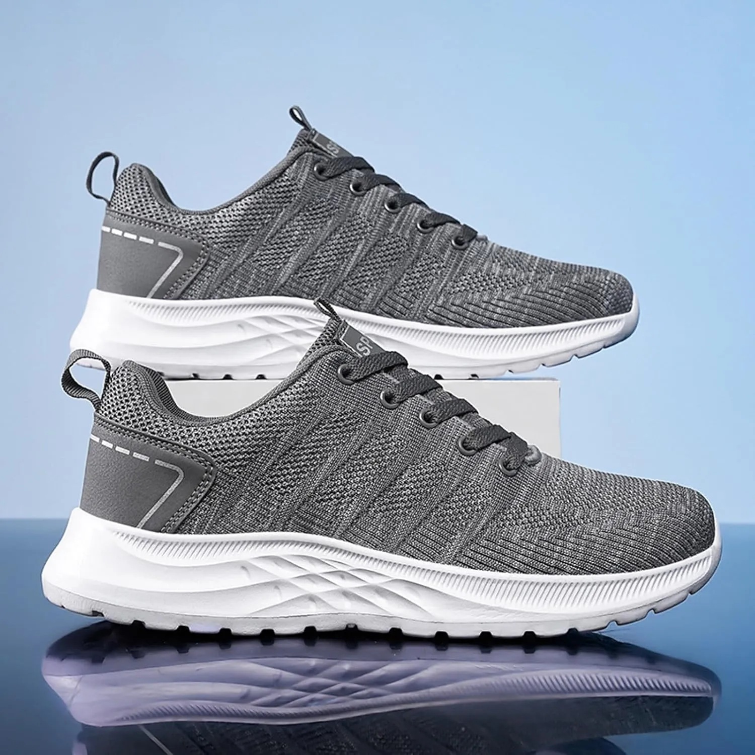Men's Comfortable Diabetic Shoes Comfortable Breathable Lightweight Tennis Shoe Business Casual Versatile Shoes