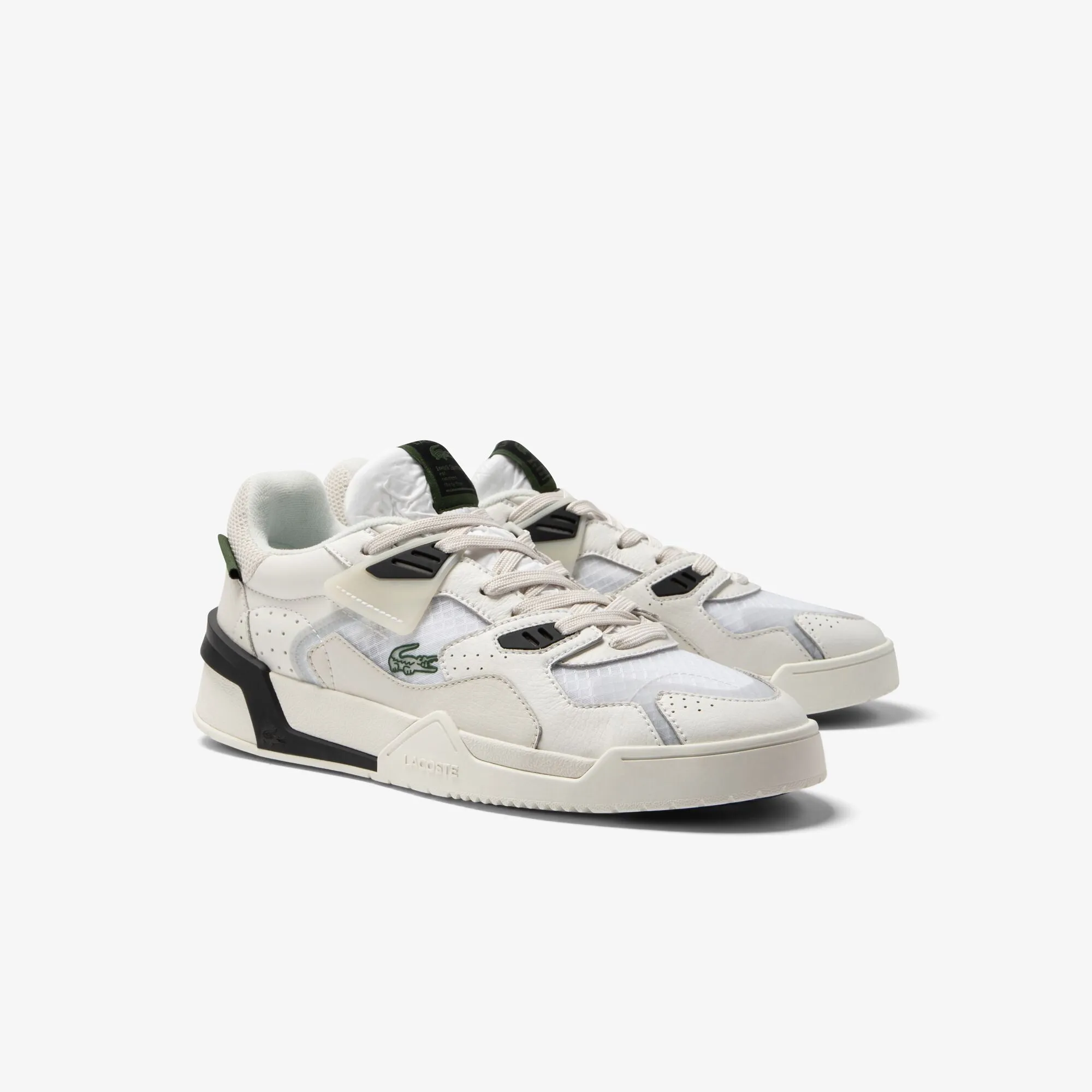 Men's Lacoste LT Court 125 Leather Trainers - 45SMA0034