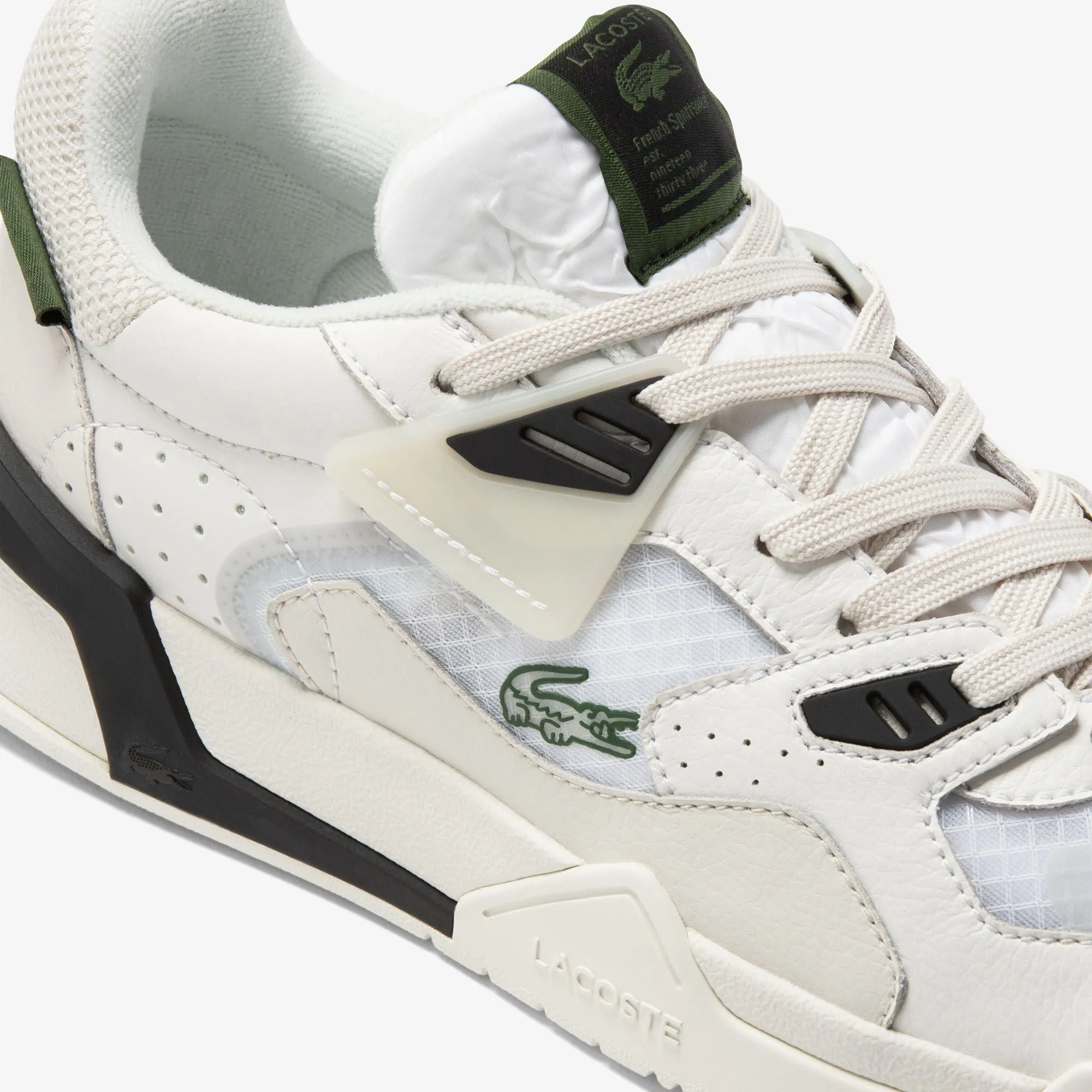 Men's Lacoste LT Court 125 Leather Trainers - 45SMA0034